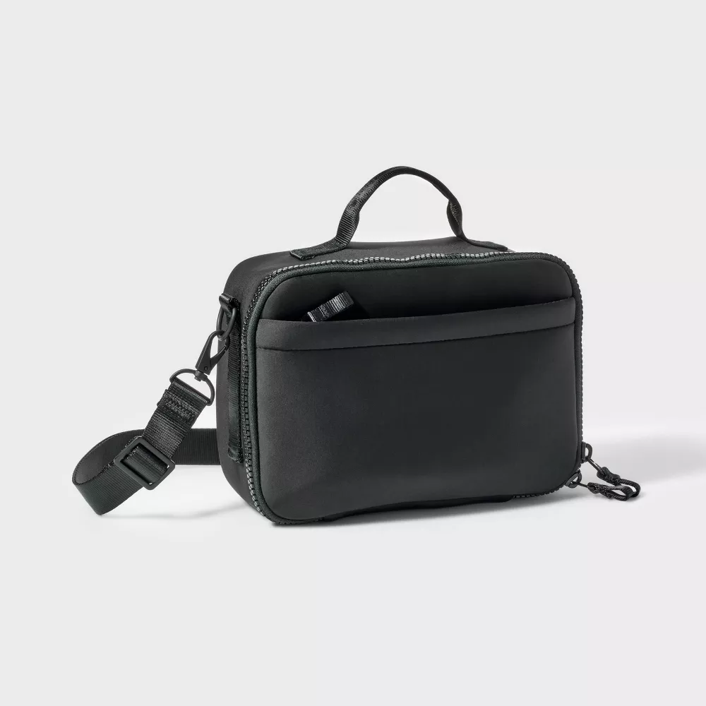 Neoprene Zippered Lunch Tote Bag